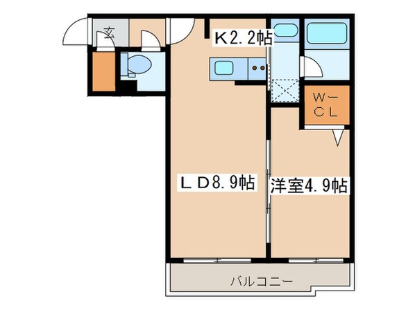 グランドサクセス麻生Ⅱの物件間取画像